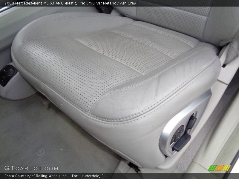 Iridium Silver Metallic / Ash Grey 2008 Mercedes-Benz ML 63 AMG 4Matic