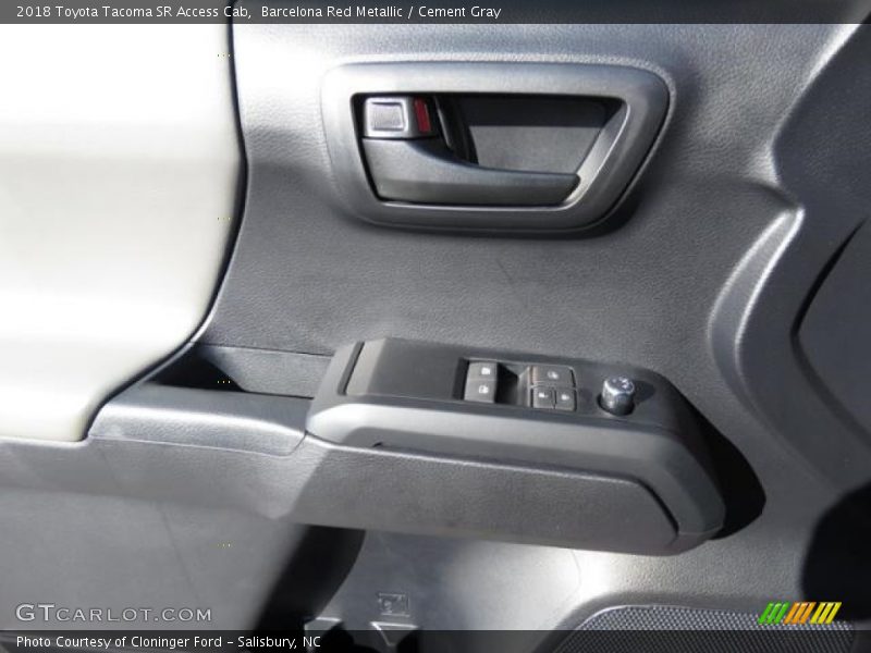 Barcelona Red Metallic / Cement Gray 2018 Toyota Tacoma SR Access Cab