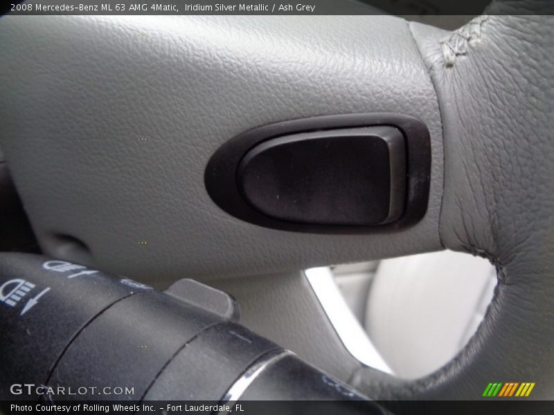 Iridium Silver Metallic / Ash Grey 2008 Mercedes-Benz ML 63 AMG 4Matic