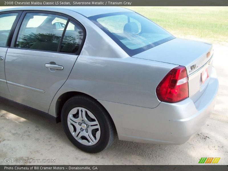 Silverstone Metallic / Titanium Gray 2008 Chevrolet Malibu Classic LS Sedan