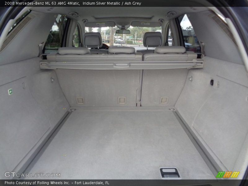 Iridium Silver Metallic / Ash Grey 2008 Mercedes-Benz ML 63 AMG 4Matic
