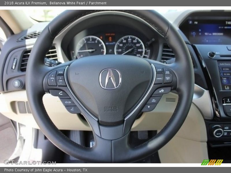 Bellanova White Pearl / Parchment 2018 Acura ILX Premium