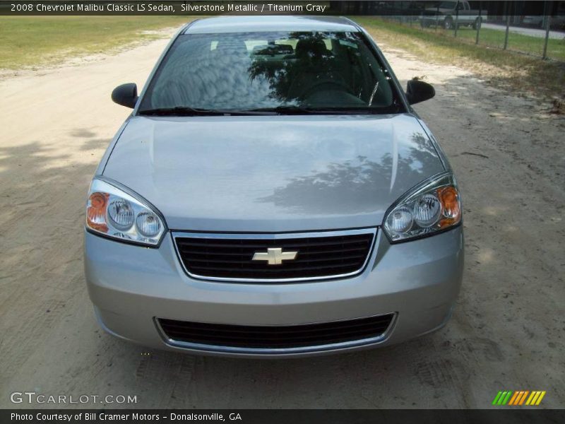 Silverstone Metallic / Titanium Gray 2008 Chevrolet Malibu Classic LS Sedan