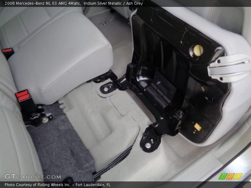 Iridium Silver Metallic / Ash Grey 2008 Mercedes-Benz ML 63 AMG 4Matic