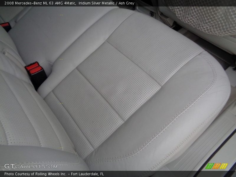 Iridium Silver Metallic / Ash Grey 2008 Mercedes-Benz ML 63 AMG 4Matic