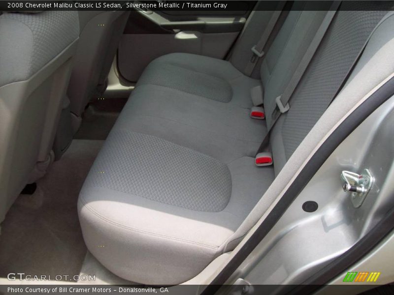 Silverstone Metallic / Titanium Gray 2008 Chevrolet Malibu Classic LS Sedan