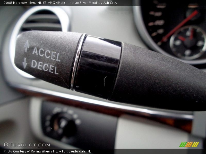 Iridium Silver Metallic / Ash Grey 2008 Mercedes-Benz ML 63 AMG 4Matic