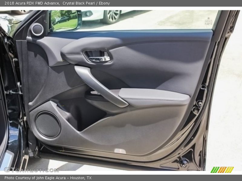 Crystal Black Pearl / Ebony 2018 Acura RDX FWD Advance