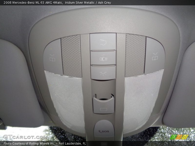 Iridium Silver Metallic / Ash Grey 2008 Mercedes-Benz ML 63 AMG 4Matic