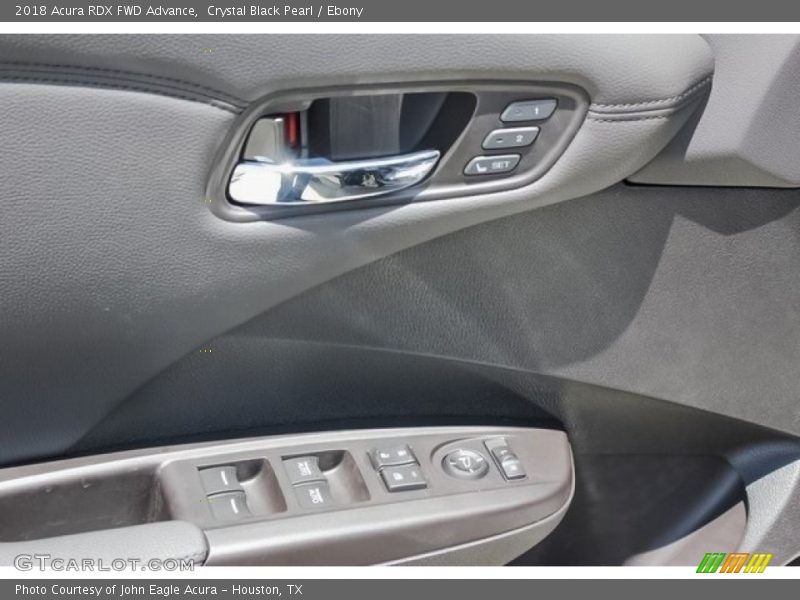 Crystal Black Pearl / Ebony 2018 Acura RDX FWD Advance