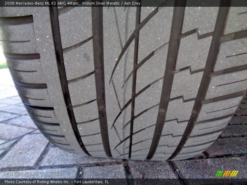 Iridium Silver Metallic / Ash Grey 2008 Mercedes-Benz ML 63 AMG 4Matic