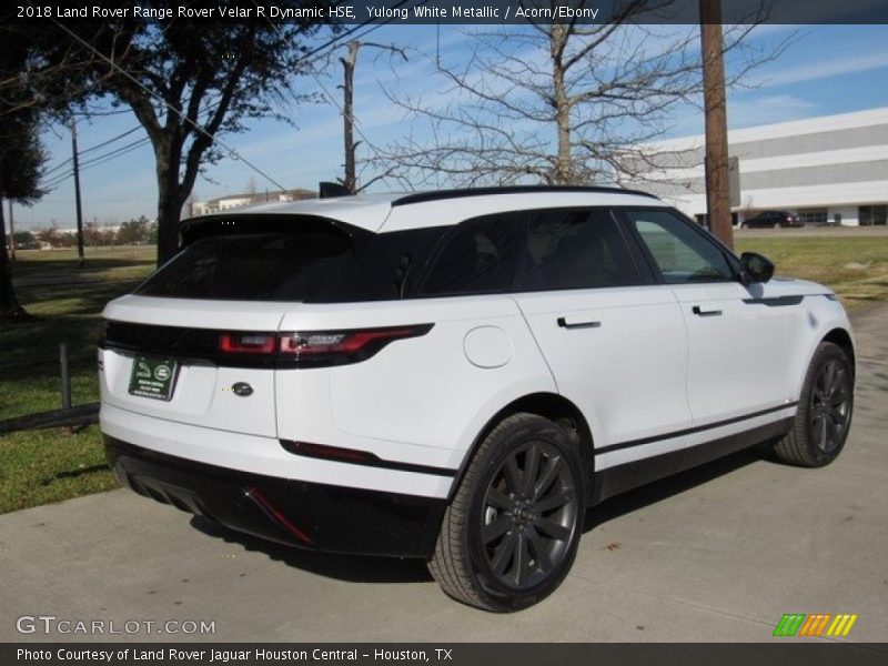 Yulong White Metallic / Acorn/Ebony 2018 Land Rover Range Rover Velar R Dynamic HSE