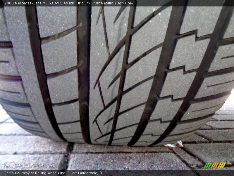 Iridium Silver Metallic / Ash Grey 2008 Mercedes-Benz ML 63 AMG 4Matic