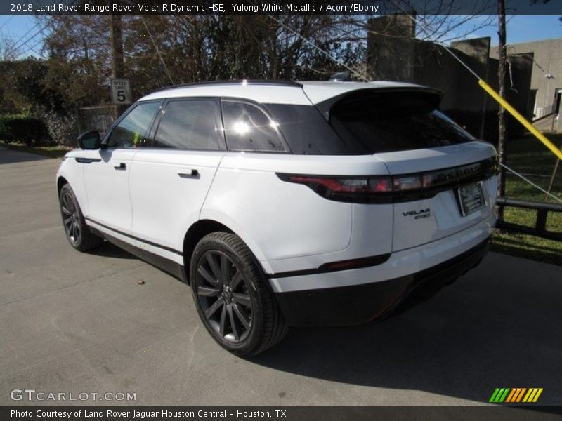 Yulong White Metallic / Acorn/Ebony 2018 Land Rover Range Rover Velar R Dynamic HSE