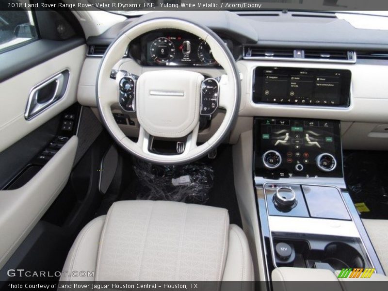 Yulong White Metallic / Acorn/Ebony 2018 Land Rover Range Rover Velar R Dynamic HSE