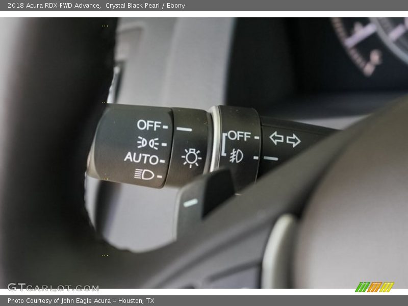 Crystal Black Pearl / Ebony 2018 Acura RDX FWD Advance