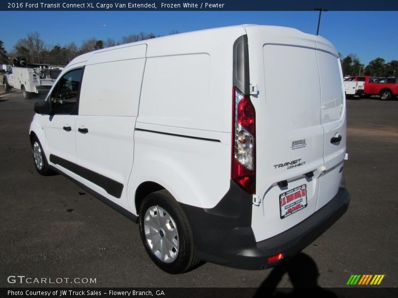 Frozen White / Pewter 2016 Ford Transit Connect XL Cargo Van Extended