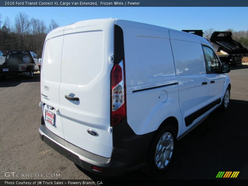 Frozen White / Pewter 2016 Ford Transit Connect XL Cargo Van Extended