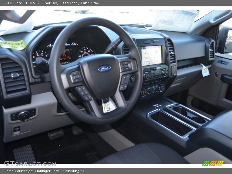 Lead Foot / Earth Gray 2018 Ford F150 STX SuperCab