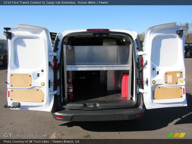 Frozen White / Pewter 2016 Ford Transit Connect XL Cargo Van Extended