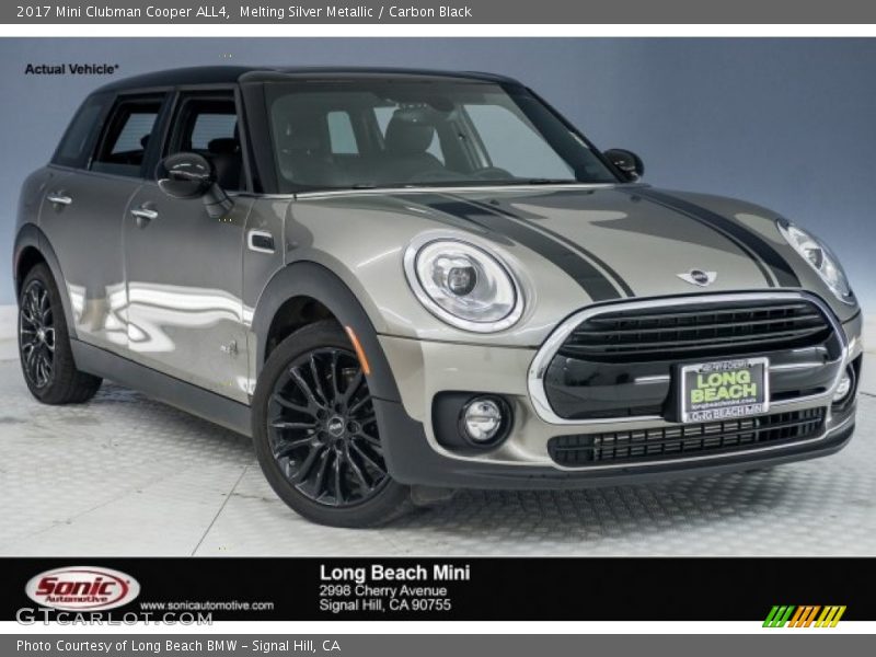Melting Silver Metallic / Carbon Black 2017 Mini Clubman Cooper ALL4