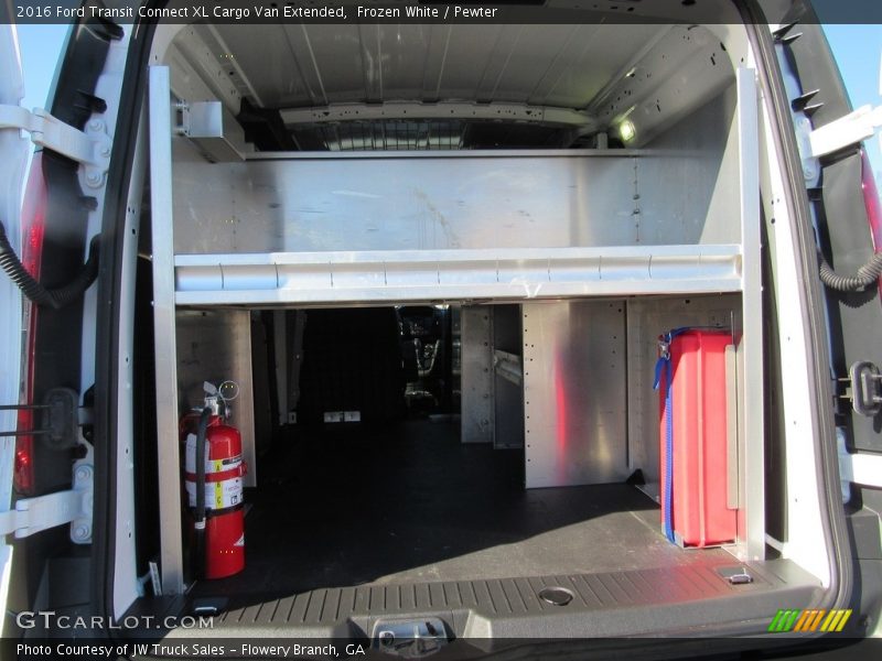 Frozen White / Pewter 2016 Ford Transit Connect XL Cargo Van Extended