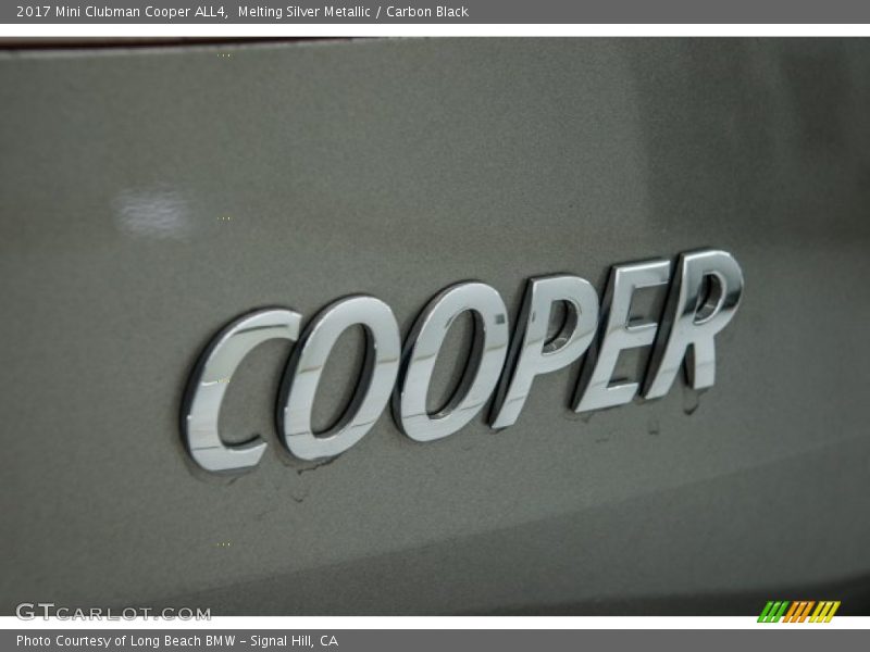 Melting Silver Metallic / Carbon Black 2017 Mini Clubman Cooper ALL4