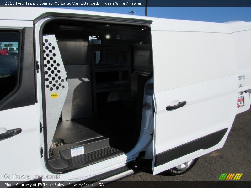 Frozen White / Pewter 2016 Ford Transit Connect XL Cargo Van Extended