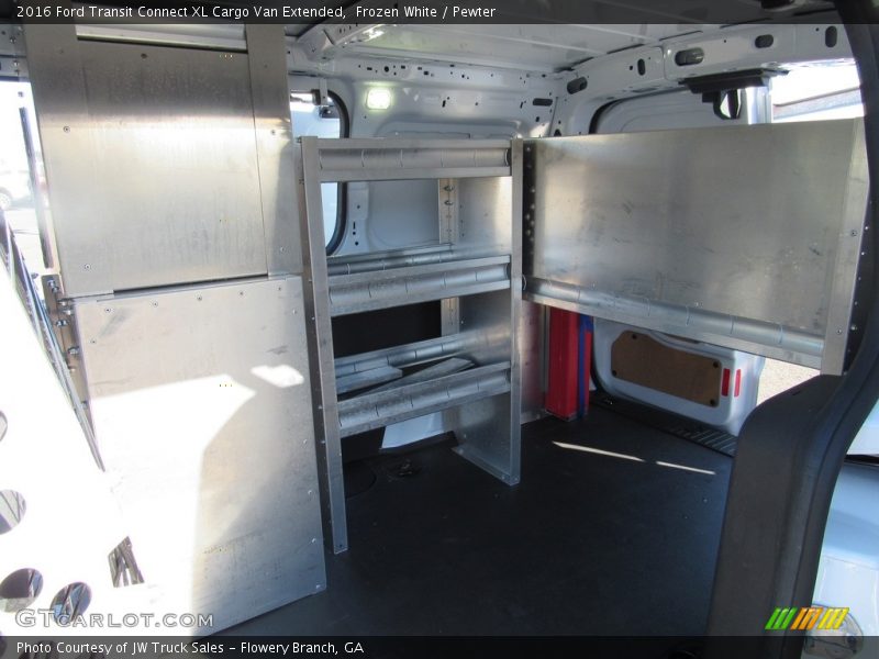 Frozen White / Pewter 2016 Ford Transit Connect XL Cargo Van Extended