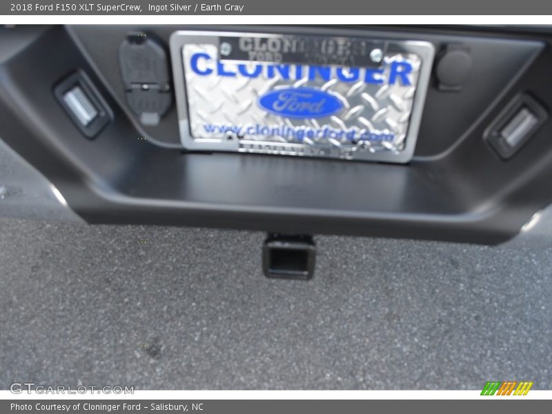 Ingot Silver / Earth Gray 2018 Ford F150 XLT SuperCrew