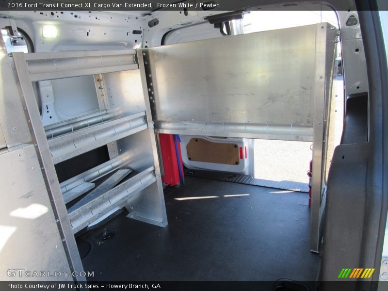 Frozen White / Pewter 2016 Ford Transit Connect XL Cargo Van Extended