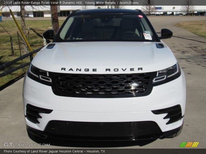 Yulong White Metallic / Acorn/Ebony 2018 Land Rover Range Rover Velar R Dynamic HSE