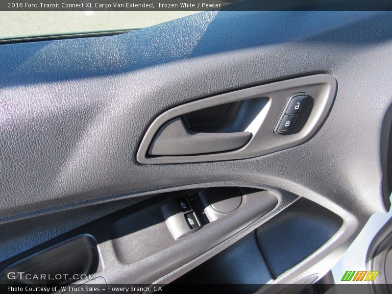 Frozen White / Pewter 2016 Ford Transit Connect XL Cargo Van Extended