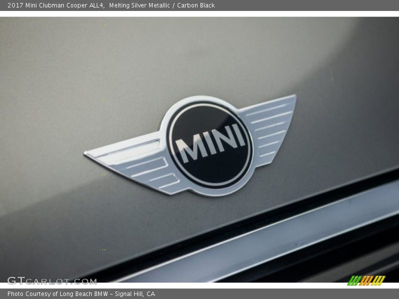 Melting Silver Metallic / Carbon Black 2017 Mini Clubman Cooper ALL4