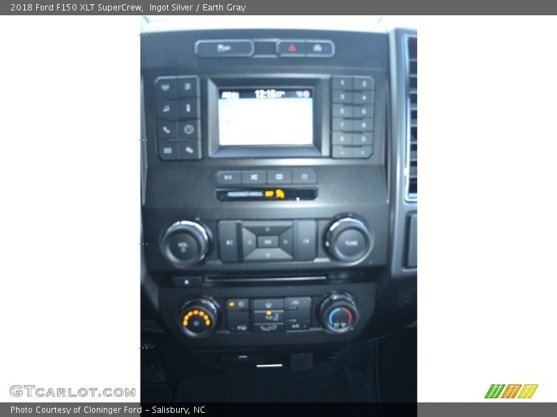 Ingot Silver / Earth Gray 2018 Ford F150 XLT SuperCrew