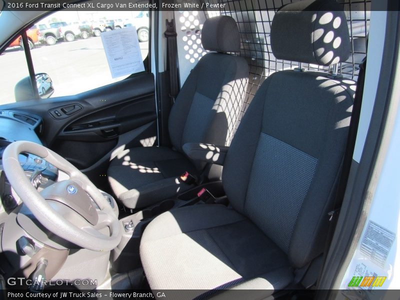 Frozen White / Pewter 2016 Ford Transit Connect XL Cargo Van Extended