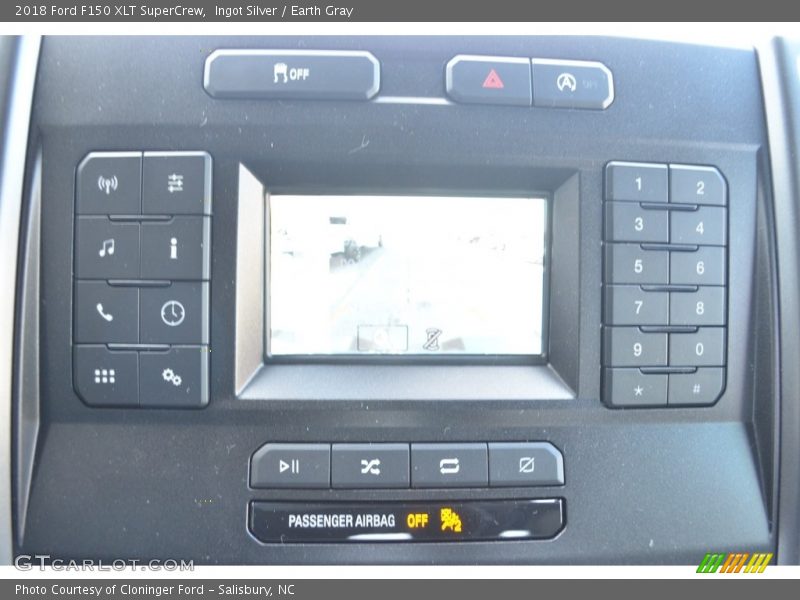 Ingot Silver / Earth Gray 2018 Ford F150 XLT SuperCrew