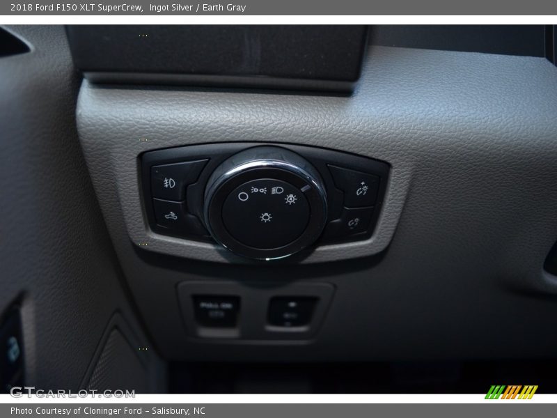 Ingot Silver / Earth Gray 2018 Ford F150 XLT SuperCrew