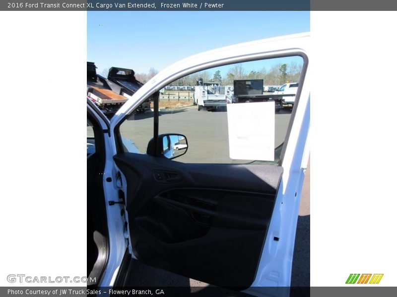 Frozen White / Pewter 2016 Ford Transit Connect XL Cargo Van Extended