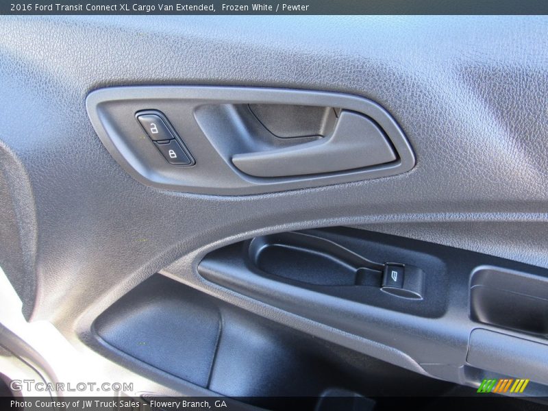 Frozen White / Pewter 2016 Ford Transit Connect XL Cargo Van Extended