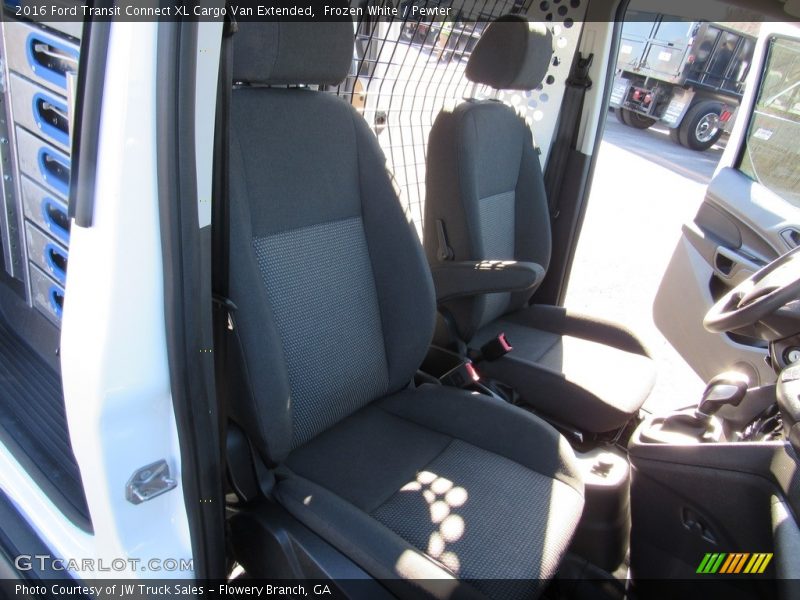 Frozen White / Pewter 2016 Ford Transit Connect XL Cargo Van Extended