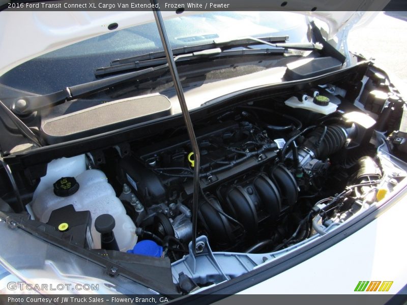 Frozen White / Pewter 2016 Ford Transit Connect XL Cargo Van Extended