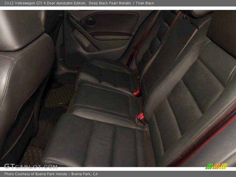 Deep Black Pearl Metallic / Titan Black 2013 Volkswagen GTI 4 Door Autobahn Edition