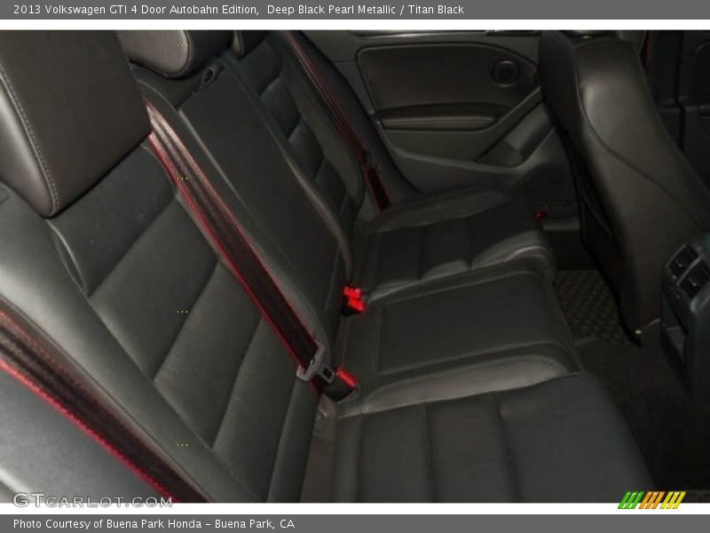 Deep Black Pearl Metallic / Titan Black 2013 Volkswagen GTI 4 Door Autobahn Edition