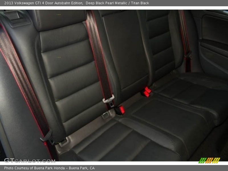 Deep Black Pearl Metallic / Titan Black 2013 Volkswagen GTI 4 Door Autobahn Edition
