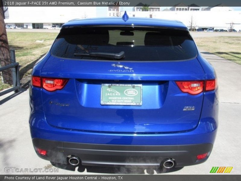 Caesium Blue Metallic / Ebony 2018 Jaguar F-PACE 35t AWD Premium