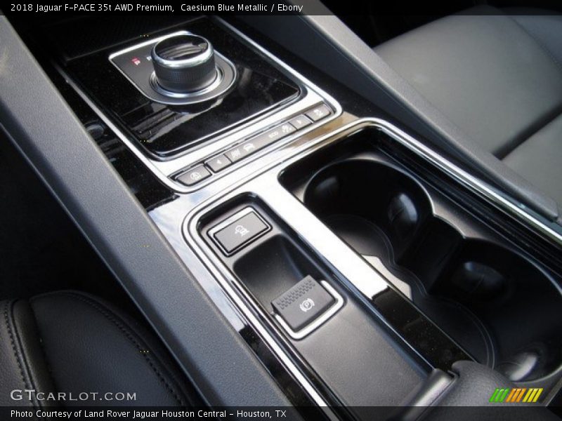 Caesium Blue Metallic / Ebony 2018 Jaguar F-PACE 35t AWD Premium
