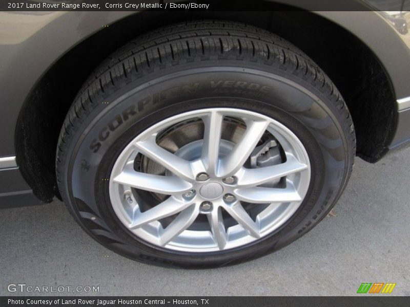 Corris Grey Metallic / Ebony/Ebony 2017 Land Rover Range Rover