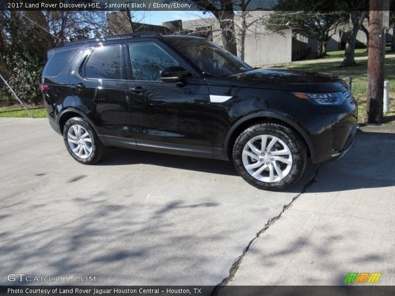 Santorini Black / Ebony/Ebony 2017 Land Rover Discovery HSE
