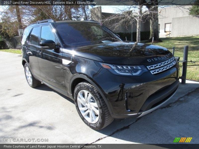 Santorini Black / Ebony/Ebony 2017 Land Rover Discovery HSE